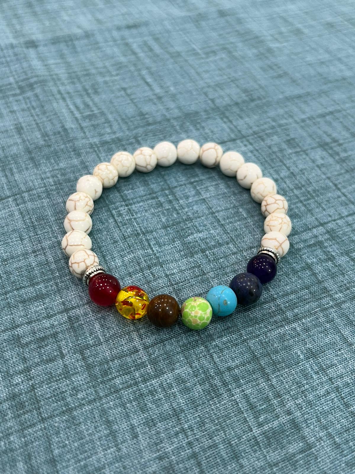 Bracciale in 7 Chakra / Energia, Guarigione ed Equilibrio