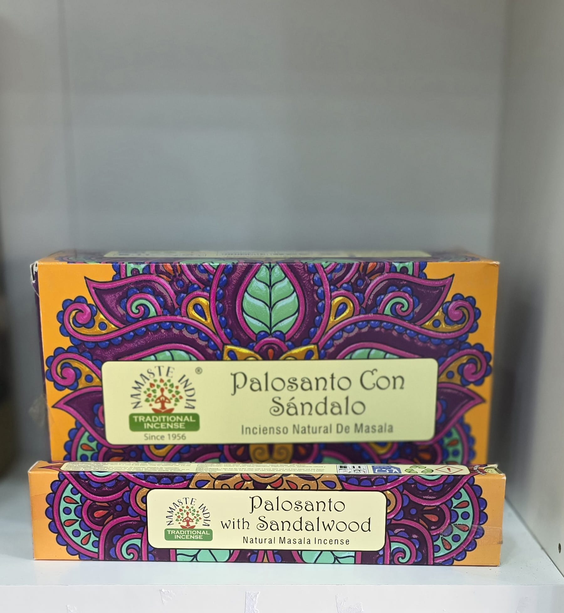 Incenso Palo Santo & Sandalo - Natural Masala