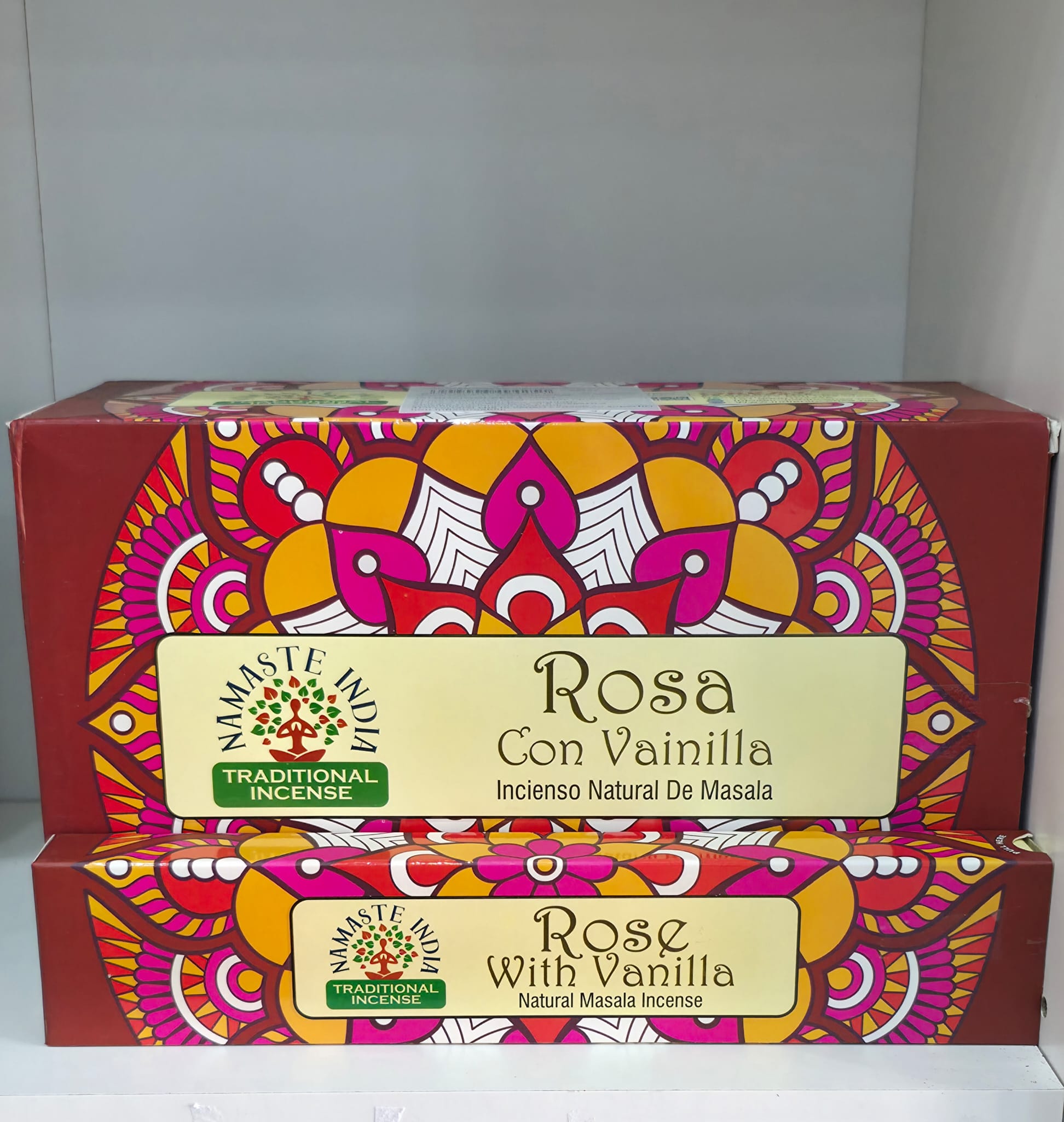 Incenso Rosa & Vaniglia - Natural Masala