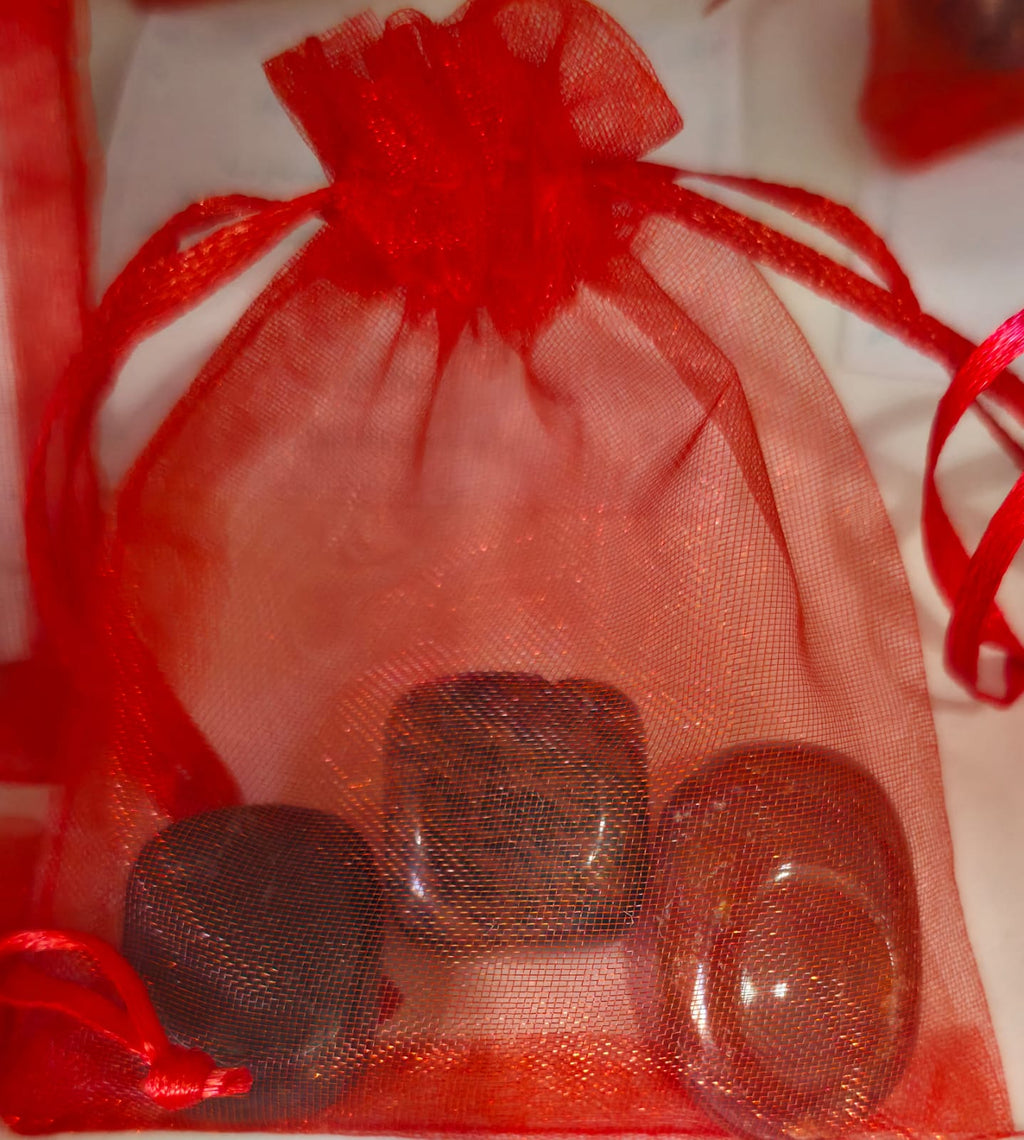 Kit Cristalli Segno Zodiacale Scorpione - Ossidiana Mogano, Shungite, Corniola