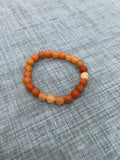 Bracciale in Avventurina Rossa / Spensieratezza e Armonia