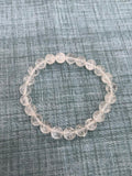 Bracciale in Cristallo di Rocca / Conduttore di Energia e Positività