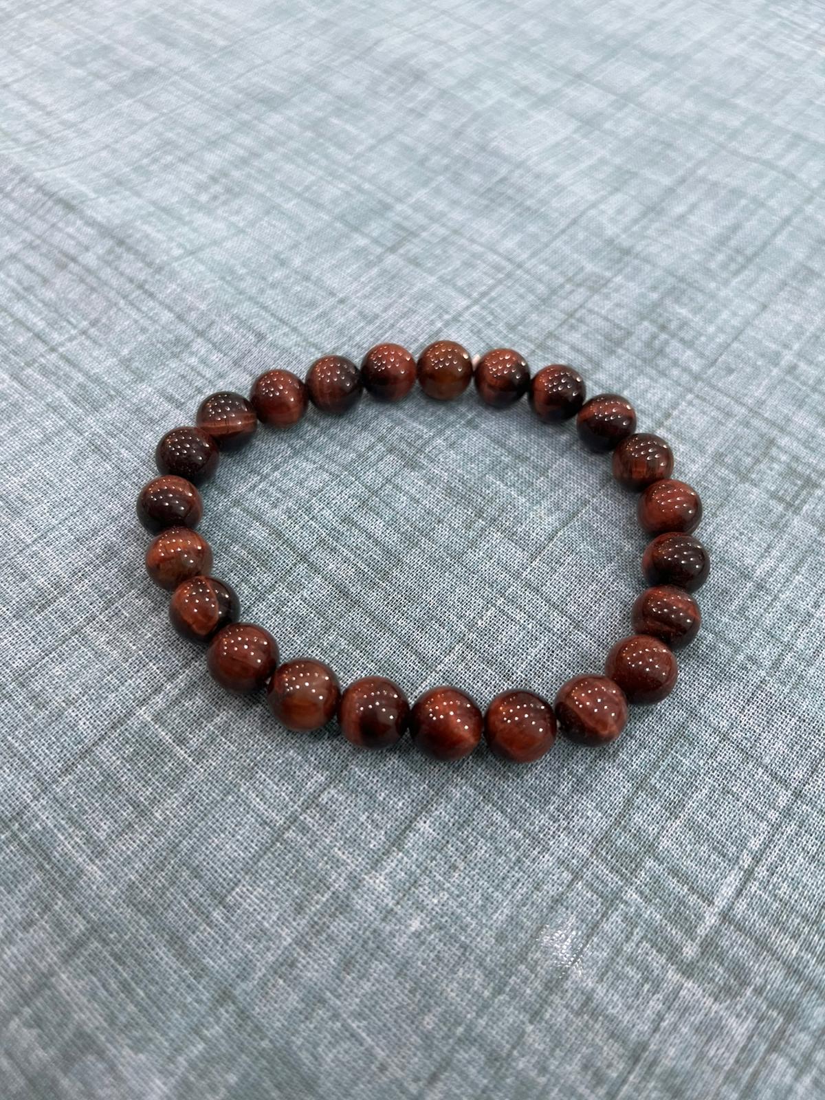 Bracciale in Occhio di Tigre / Forza Mentale e di Volontà